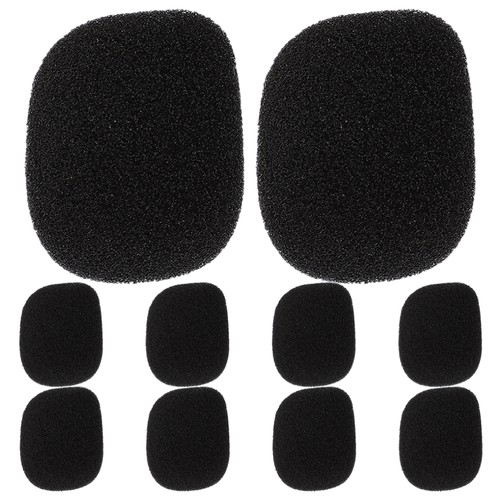 10 Pcs Blow-proof Bee Microphone Windscreen Protective Cover Lavalier Sock - Picture 2 of 12