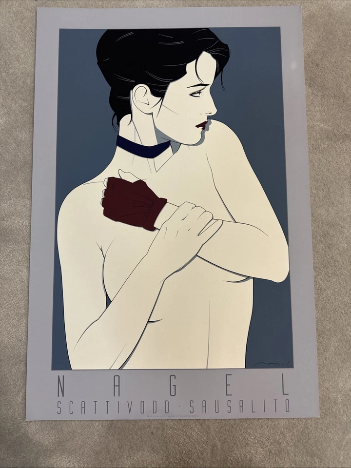 Patrick Nagel - Scattivodd - Sausalito (1985) 24" x 36" Serigraph TB
