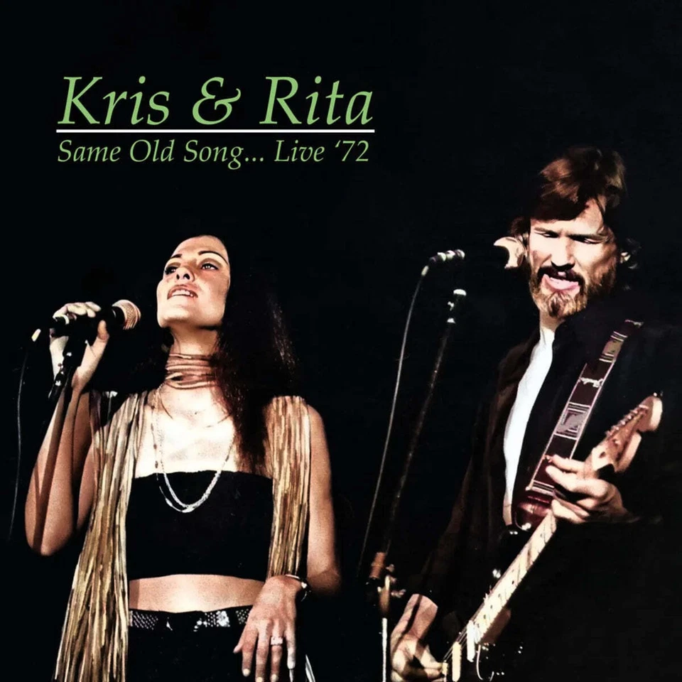Kris Kristofferson & Rita Coolidge Same Old Song... Live '72 (CD) Album - Imagen 1 de 1