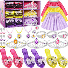 Princess Dress up Toys  Jewelry Boutique,Girl Role Play Gifts,Kids Toys for 3-6