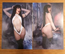 Vampirella Year One #1 & 2 (lot of 2) 2022 Dynamite Cosplay Virgin Variants