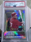 2013 Panini Select Mike Trout #YB2 Young Bloods Prizm Angels