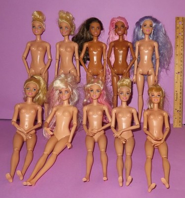 Barbie Articulated Poseable Body Bodies Doll Lot for rebody Custom Extra