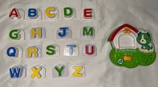 Leap Frog Fridge Phonics Dog Upper Case Magnetic Letters INCOMPLETE