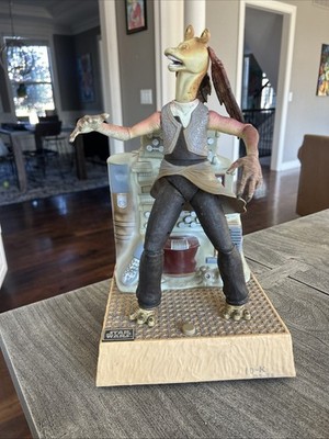 Dancing Jar Jar Binks 14'' Animated Figure Thinkway Toys 1999 Star Wars