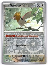Spearow 021/165 Reverse Holo Scarlet & Violet 151