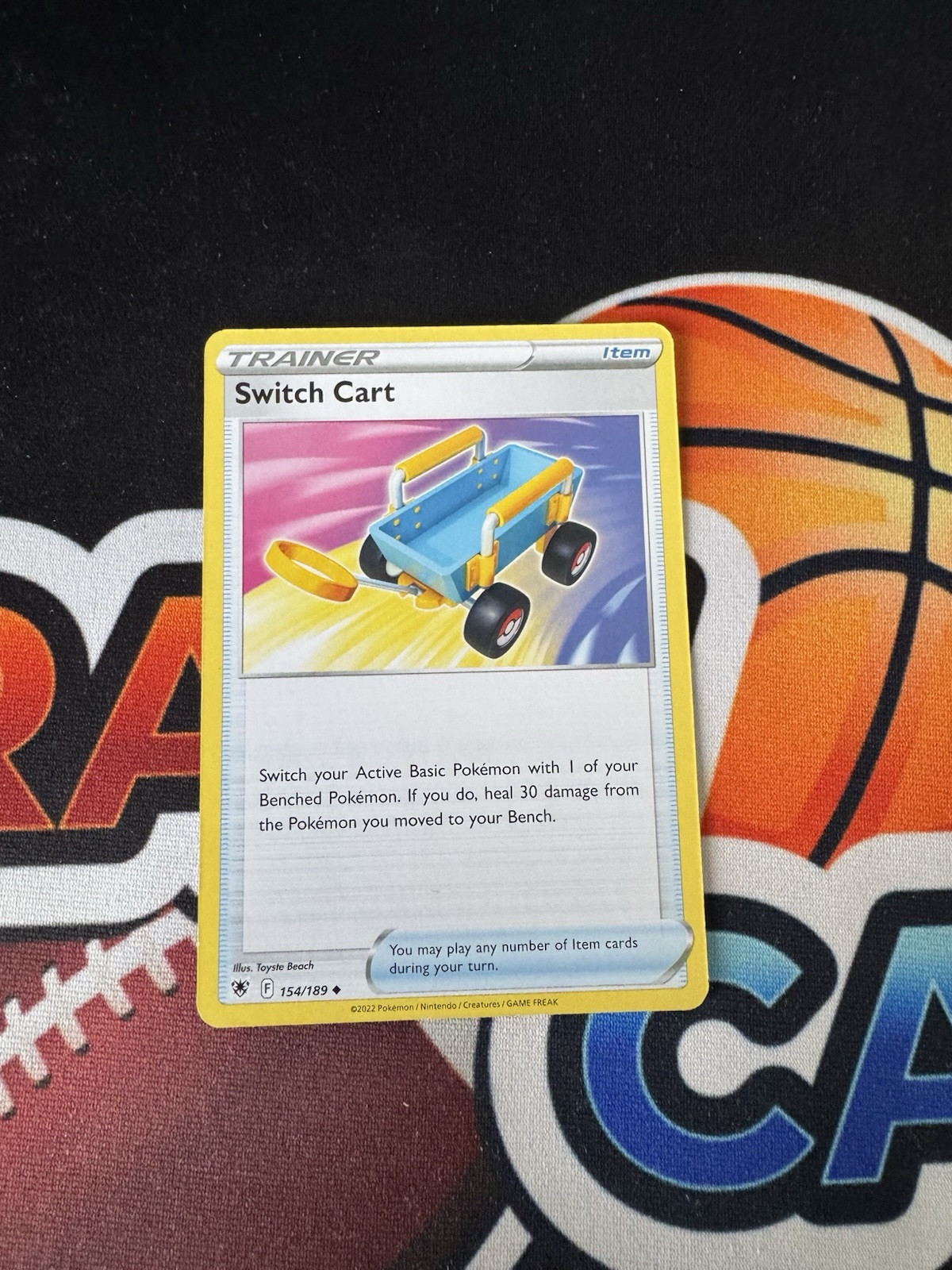 Switch Cart 154/189 Astral Radiance Pokemon Trading Card Trainer Regular English