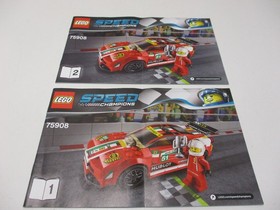 (AH 9) LEGO 75908 /2 SPEED CHAMPIONS Ferrari 458 Italia GT2 with BA No Figure