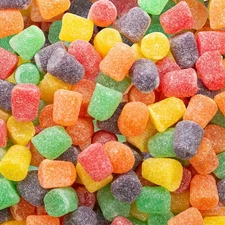 Gum Drops - 2 lb Bulk Pack - Assorted Fruit Flavors - Jelly Candy
