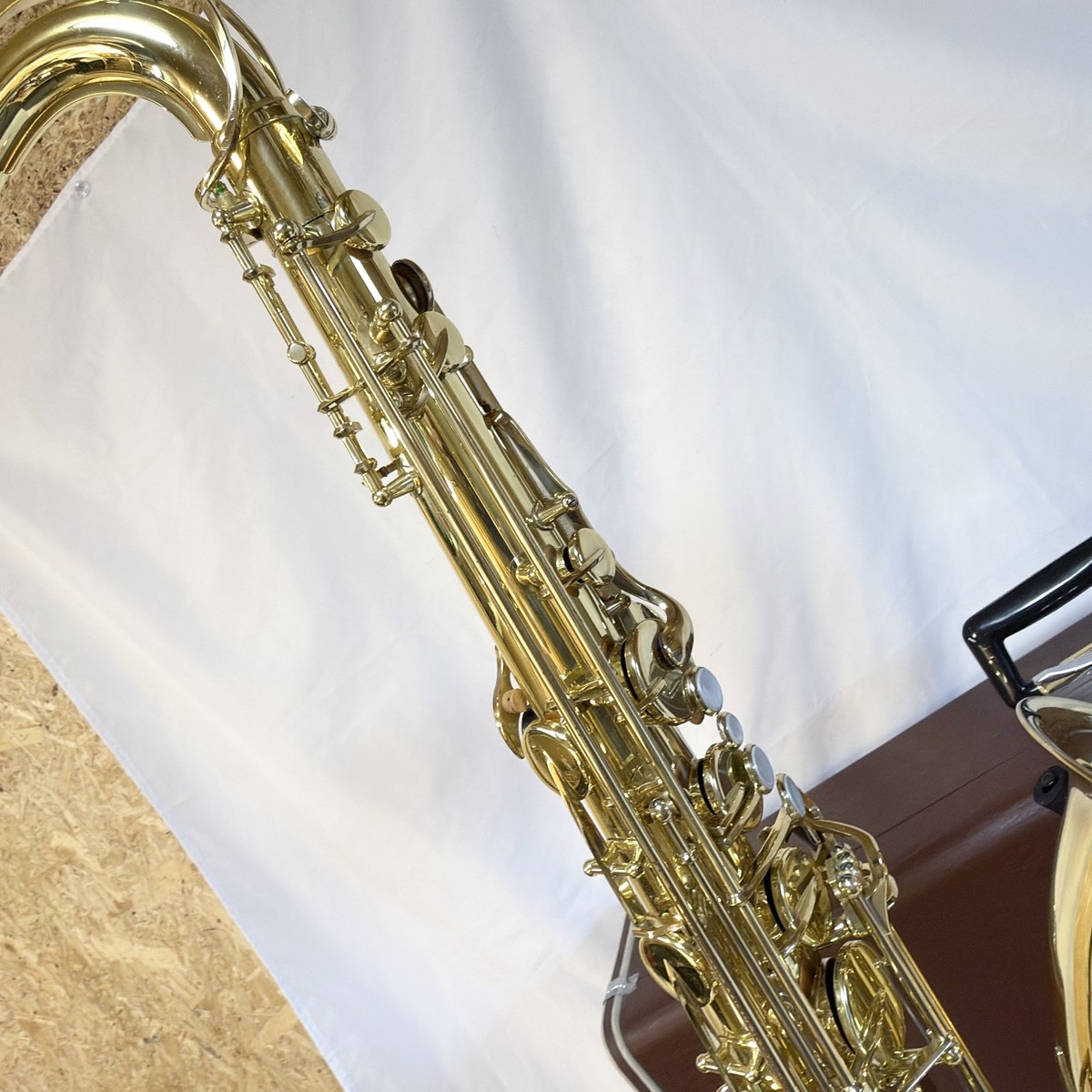 YAMAHA YTS-32 Tenor Saxophone Purple Logo Japan Hard Case Serial