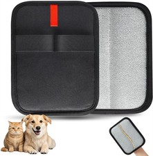 2PC Electrostatic Pet Hair Removal Gloves Brush Double-sided Pet Grooming Gloves