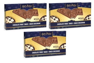 3 Packungen Witors Harry Potter Snack kleine Schokofrosch-Riegel a 200 g