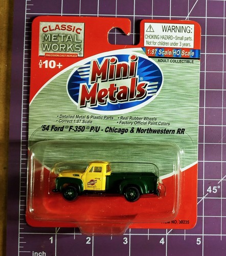 Nuevo en caja Mini Metals HO 54 Ford F350 Pickup Mech Dept Chicago & Northwestern 30235 | Zustand: New