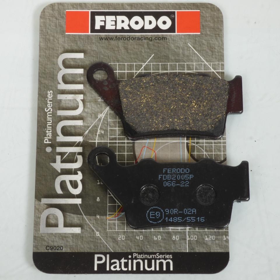 Plaquette de frein Ferodo pour restaurer le freinage arrière KTM 400 Lc4-E