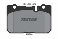 Textar Textar BremsbelÄGe Vorne Lexus LS 400 Stufenheck 1994-2000 2349901