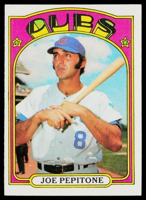 1972 Topps Set-Break #303 Joe Pepitone, EX or Better , (HUCK'S)