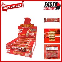 CARB KILLA Peanuts Nutter Snack Bars - 12 Bars, 23g Protein Each, Informed Sport