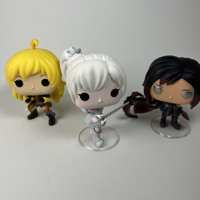 Funko POP! RWBY Vaulted Figure Lot   Ruby Rose, Weiss Schnee & Yang Xiao Long