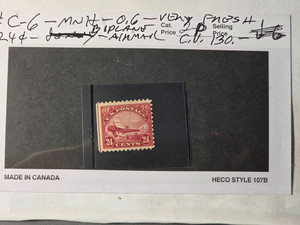 @ #c-6,early airmail stamp,mnh,2-p,