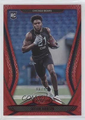 2020 Certified Rookies Mirror Red 86/99 Jaylon Johnson #165 Rookie RC 0eo6