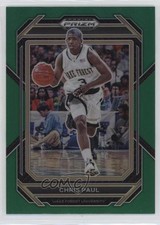 2023-24 Panini Prizm Draft Picks Green Prizm Chris Paul #71 06v0