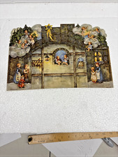 Ancien calendrier de l'avent HACO 0182 fabrication allemande