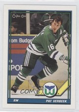 1991-92 O-Pee-Chee Pat Verbeek #499 0i6