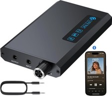 eSynic Bluetooth 5.1 Receiver Headphone Amplifier Portable-1500mAH Rechargeable