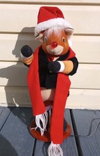 VTG 1977 Rudolph the Red-Nosed Reindeer Dancing Musical Nose Lights Up Works