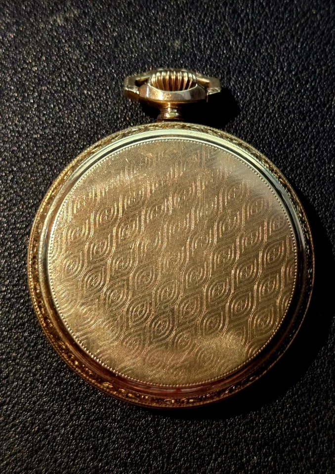 古董伊利诺伊怀表 10k 镀金 806 级铁路 16s 21j  — 第 2/4 张图片