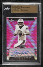 2019 Leaf Metal Draft Sepia Variation 1/1 Jarrett Stidham #SV-JS1 Auto uk2