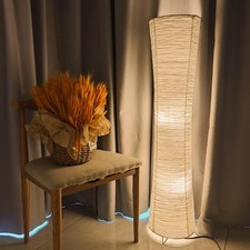 YY YEARCHY Floor Lamp Paper Lamp Japanese Standing Lamps with Rice Paper Shad...