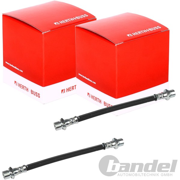 2X Herth+Buss Bremsschlauch Hinten Links+Rechts Passend FüR Toyota Hiace-image