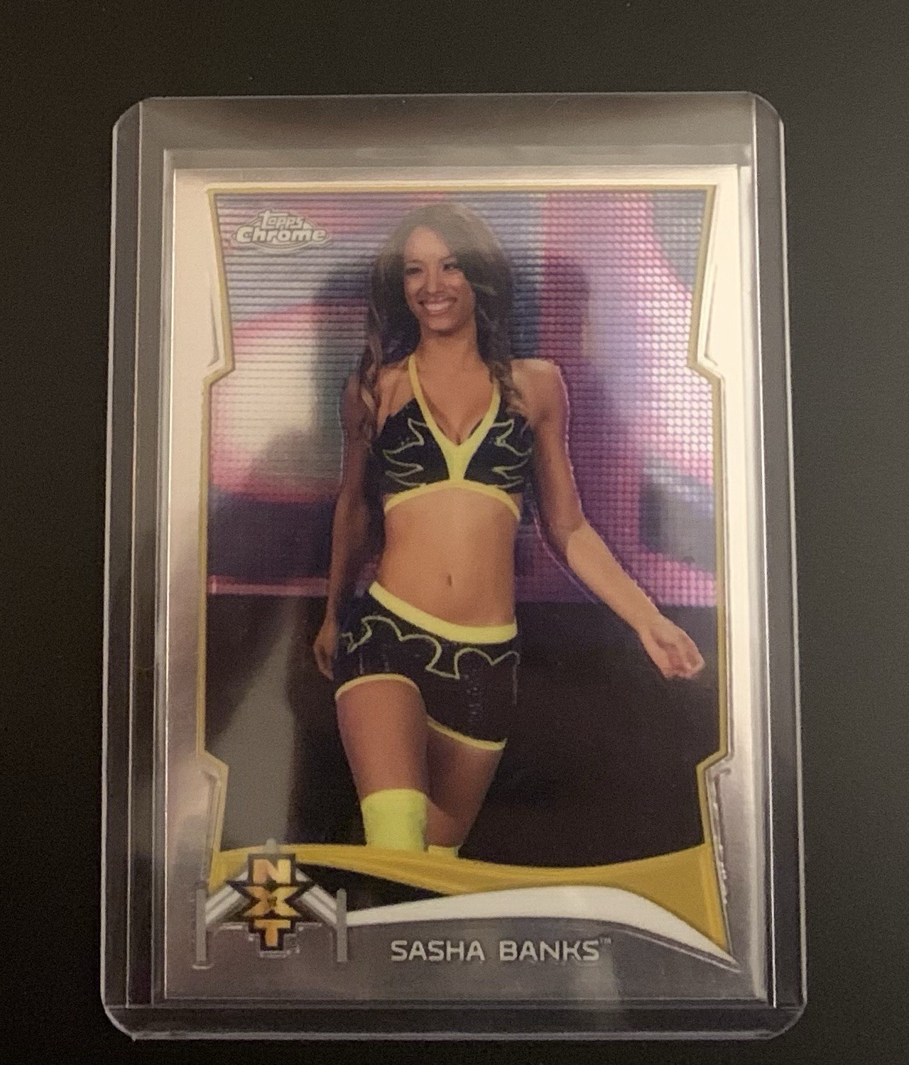 2014 Topps Chrome WWE - Nxt Prospects Sasha Banks #17 (RC)