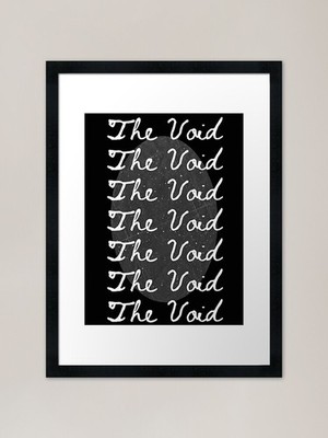 The Void Gerahmter Kunstdruck Gerahmtes Wandbild Poster Leinwanddruck Bild