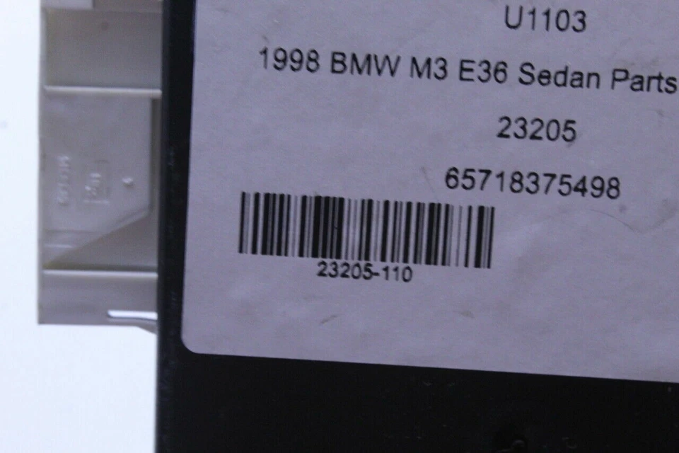 BMW 328i M3 E36 1998 1999 módulo de unidad de control de crucero OEM usado Foto 2 de 2