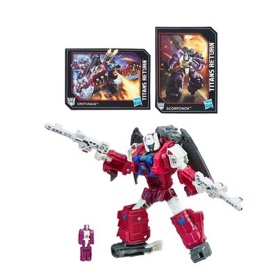 Transformers Titans Return Grotusque & Scorponok MISB Hasbro Exclusive