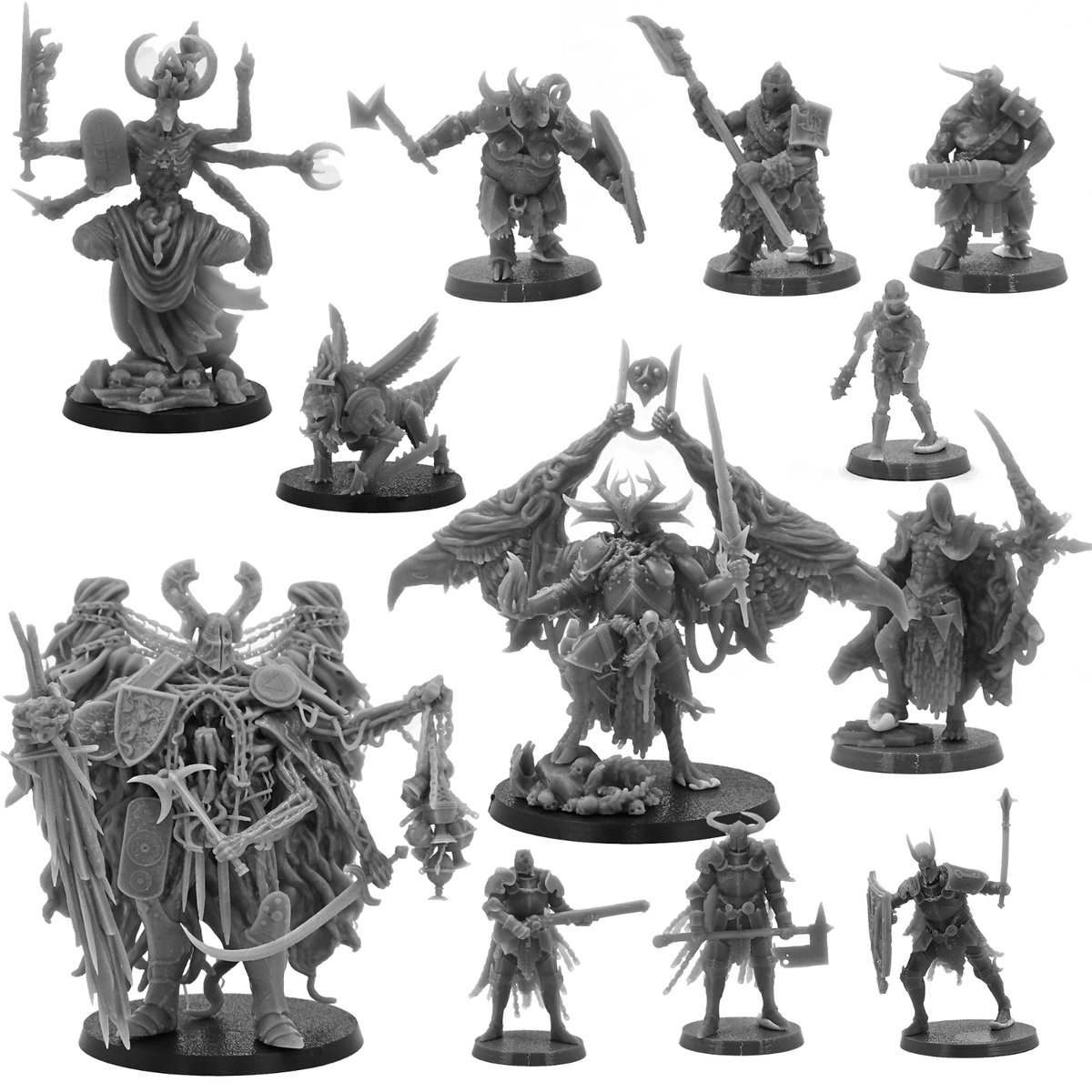 Comp w/ TrenchCrusade | Court of the Seven Headed Serpent |32mm