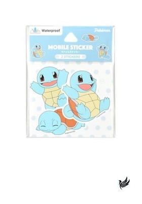 Gourmandise Pokemon Mobile Sticker Squirtle POKE-913C