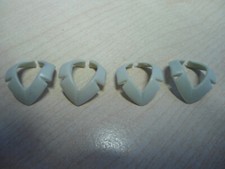Playmobil Ersatzteill "4x Kragen grau" gebraucht (393)