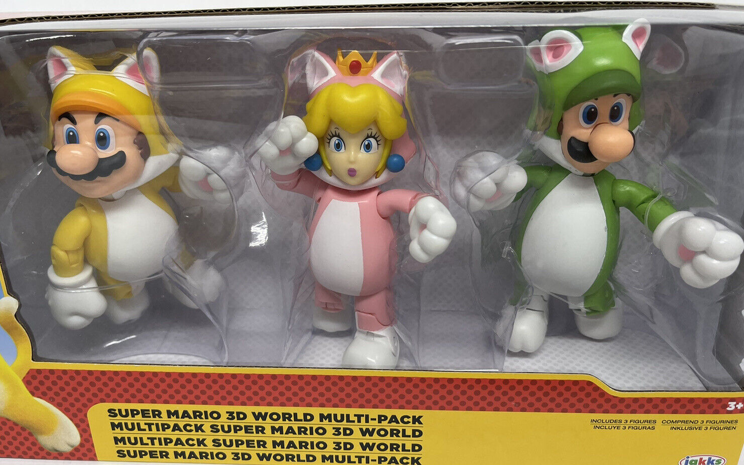 Jakks 4 Nintendo Super Mario 3D World: Bowser's Fury 2021 CAT MARIO ONLY