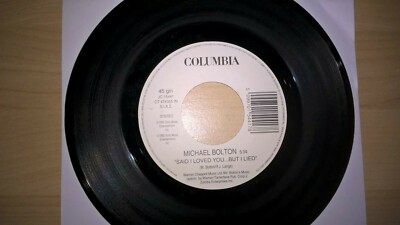 45 Giri 7'' J.B. MICHAEL BOLTON Said i loved you... GIPSY KINGS Escucha me