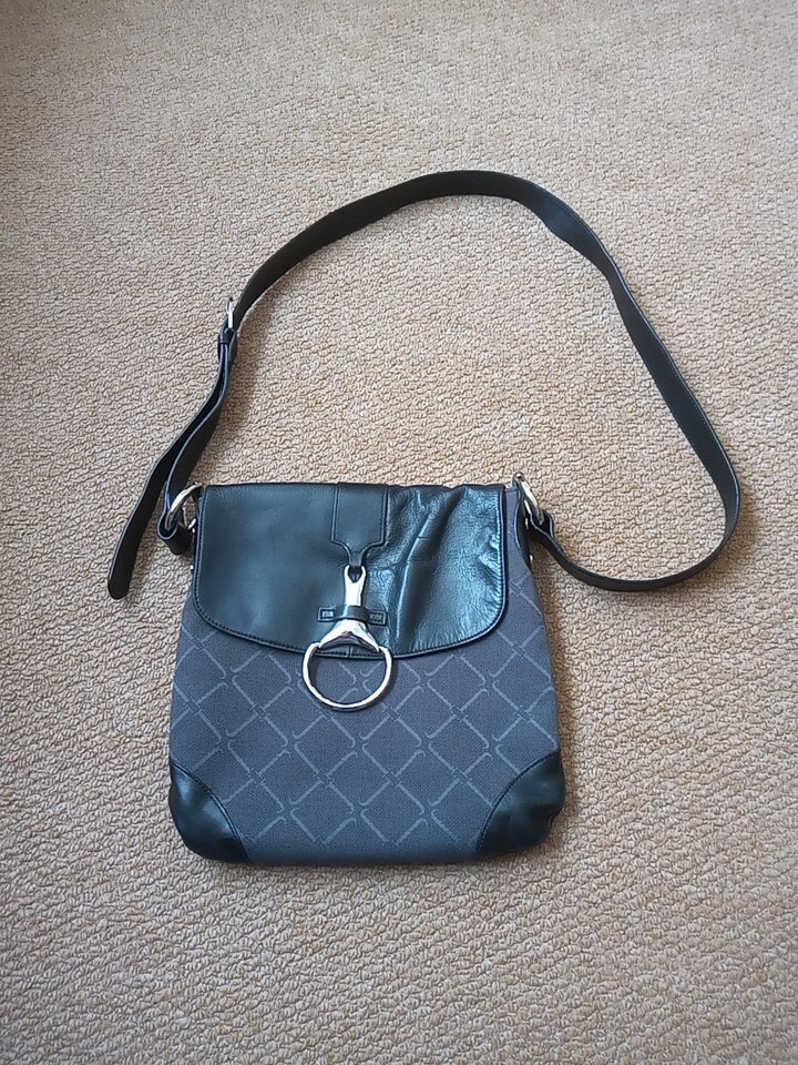 Jasper Conran Designer@Debenhams Black Handbag with Leather Strap