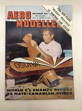 Aero Modeller Magazine Model Aircraft Plan Airplanes Vintage Hobby November 1962