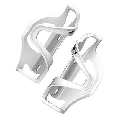 Lezyne Flow Cage SL-Paar Weiß - Leichte und robuste Flaschehalter Lezyne