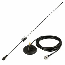 VHF UHF Magnetic Antenna For Uniden Bearcat Radio Shack Car Truck Police Scanner