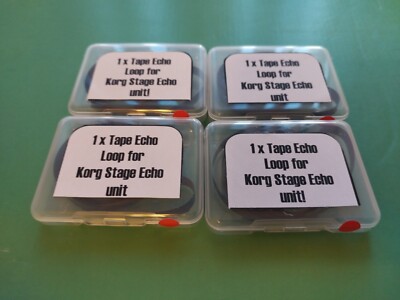 4 x Tape Echo Loops für KORG Stage Echo SE300 SE500 - Premium Qualität!