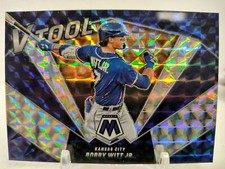 BOBBY WITT JR. SILVER PRIZM 2022 Panini Mosaic Baseball ROOKIE V Tool KC Royals