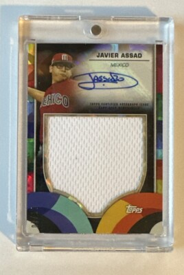 2023 Topps World Baseball Classic Javier Assad Relic Auto Black ...