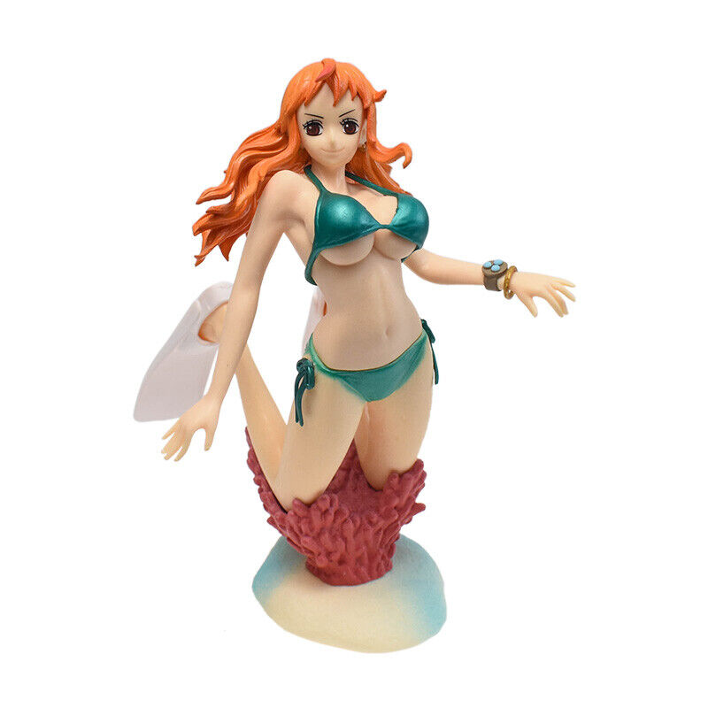 Anime One Piece Nami PVC Action Figure Model Collection Doll Xmas Kid Gifts  Toys